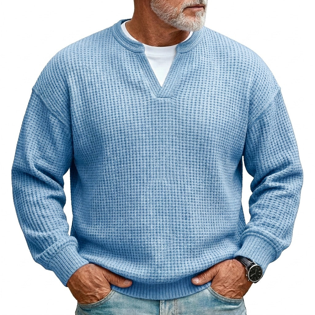 HUGO LAURENT™ | Milo | Men's Waffle Knit Jersey