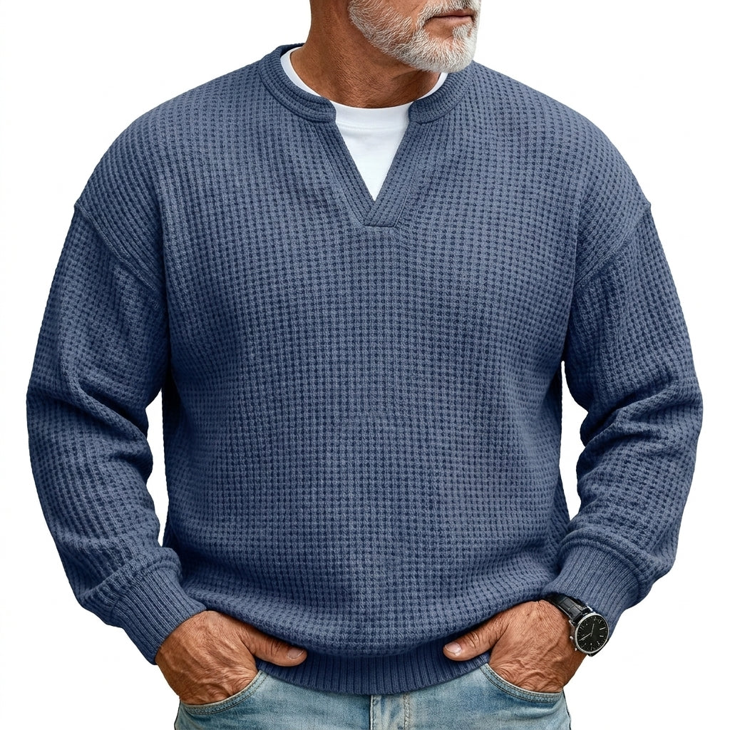 HUGO LAURENT™ | Milo | Men's Waffle Knit Jersey