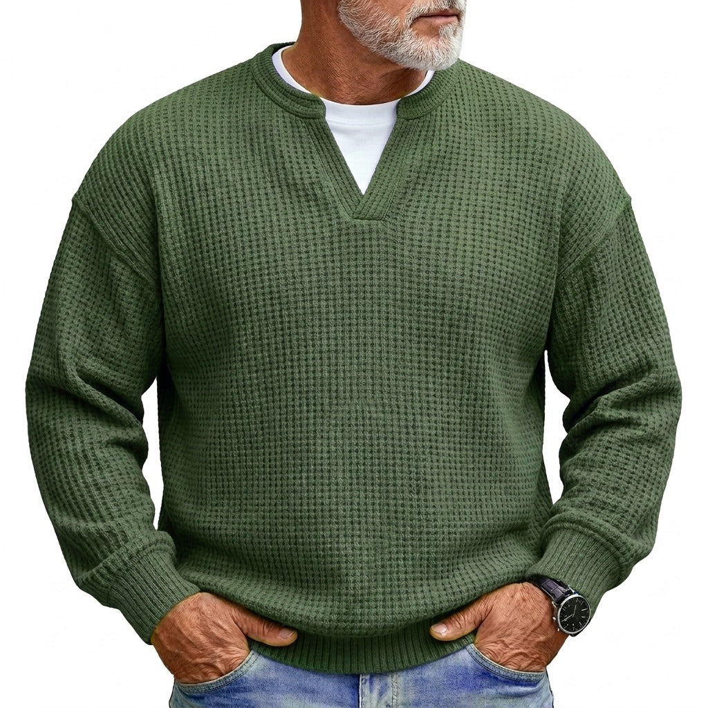 HUGO LAURENT™ | Milo | Men's Waffle Knit Jersey