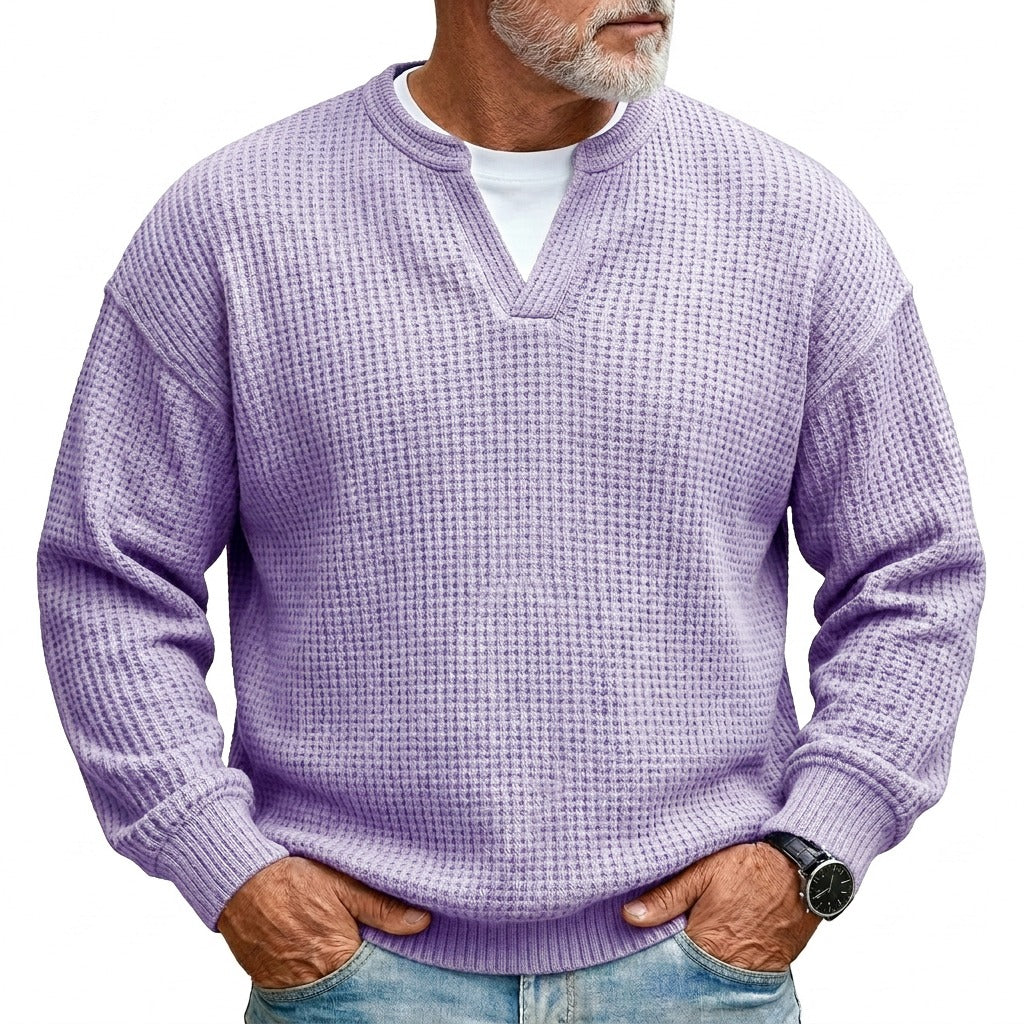 HUGO LAURENT™ | Milo | Men's Waffle Knit Jersey