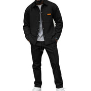 HUGO LAURENT™ | Waffle-Knit Jacket and Pants Set