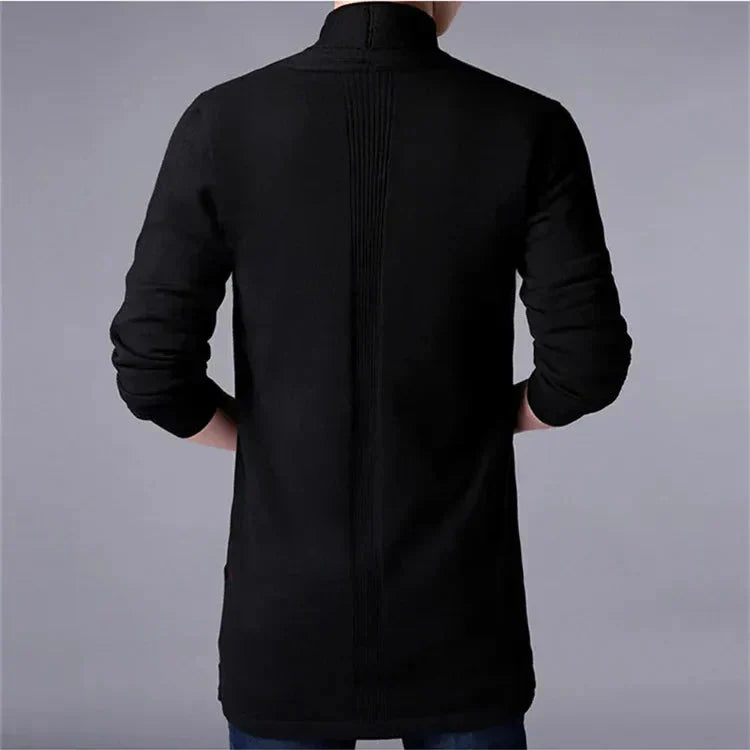 HUGO LAURENT™ | Men’s Long Knit Cardigan