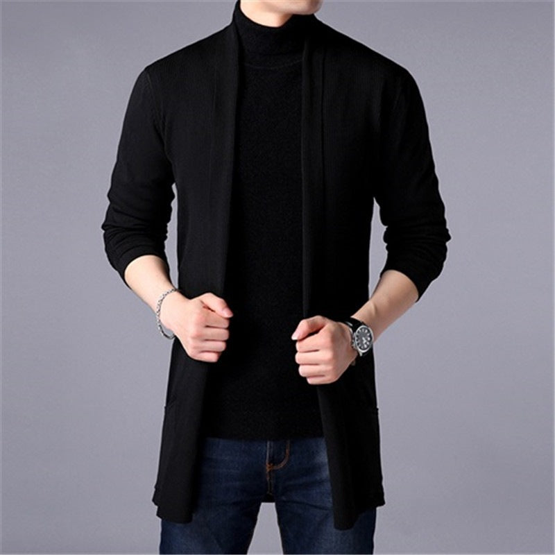 HUGO LAURENT™ | Men’s Long Knit Cardigan