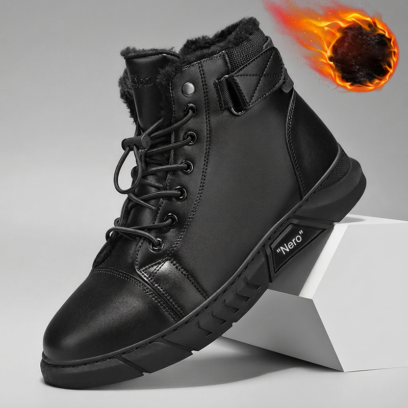 HUGO LAURENT™ | Waterproof Genuine Leather Combat Boots