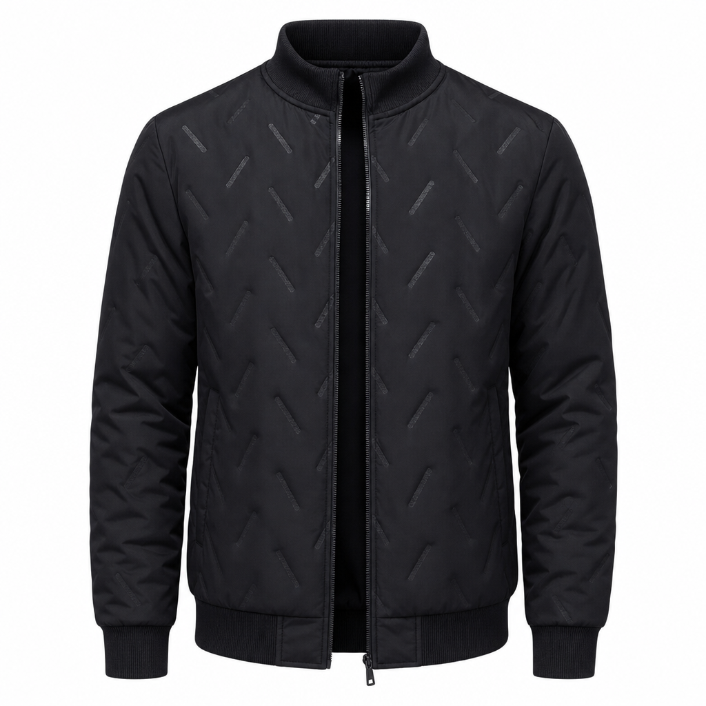 HUGO LAURENT™ | Men's Winter Jacket with Fleece Lining and Padding
