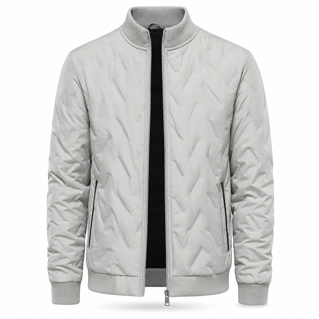 HUGO LAURENT™ | Men's Winter Jacket with Fleece Lining and Padding