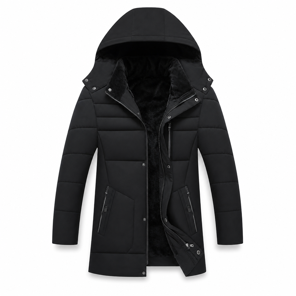 HUGO LAURENT™ | Mid-Length Padded Winter Jacket