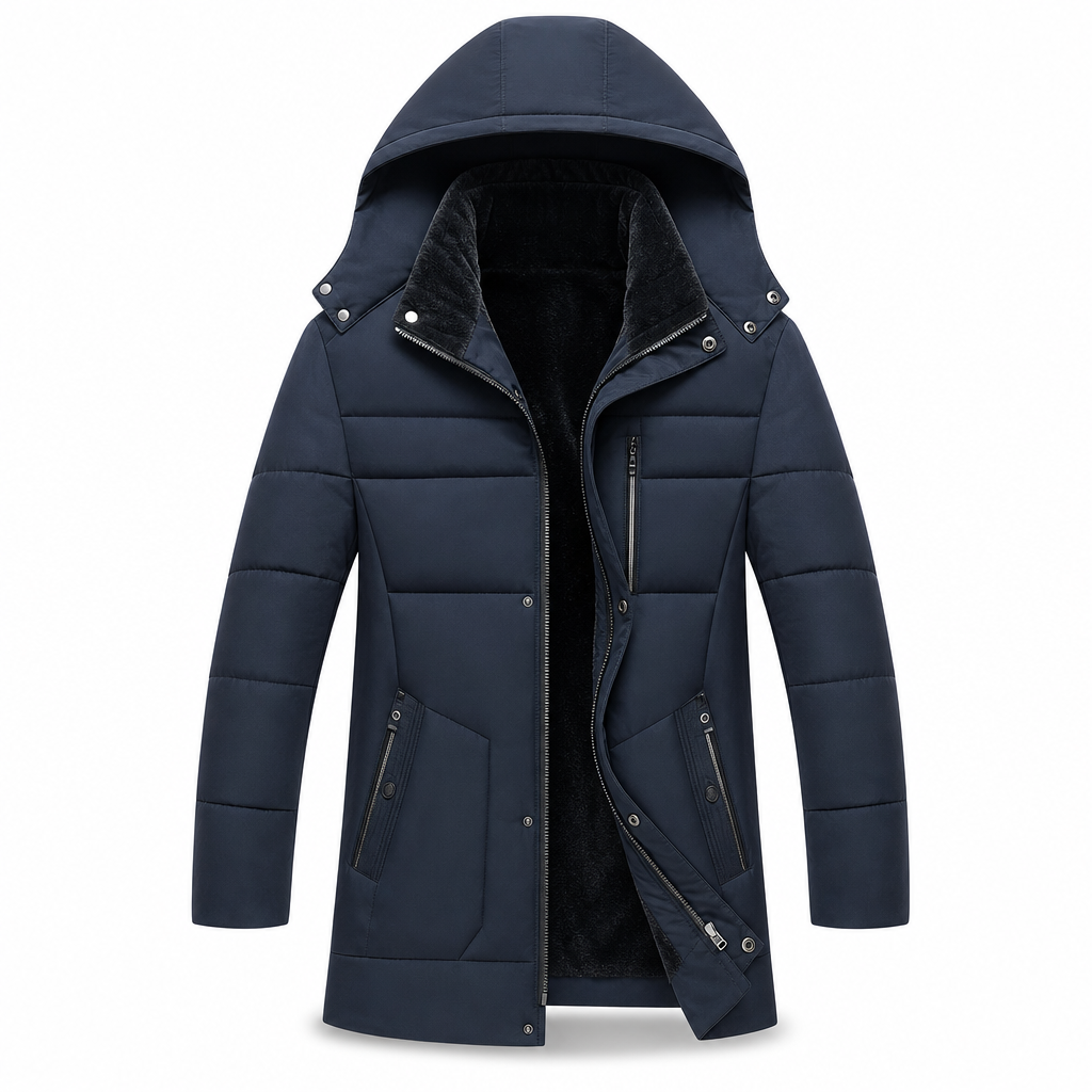 HUGO LAURENT™ | Mid-Length Padded Winter Jacket