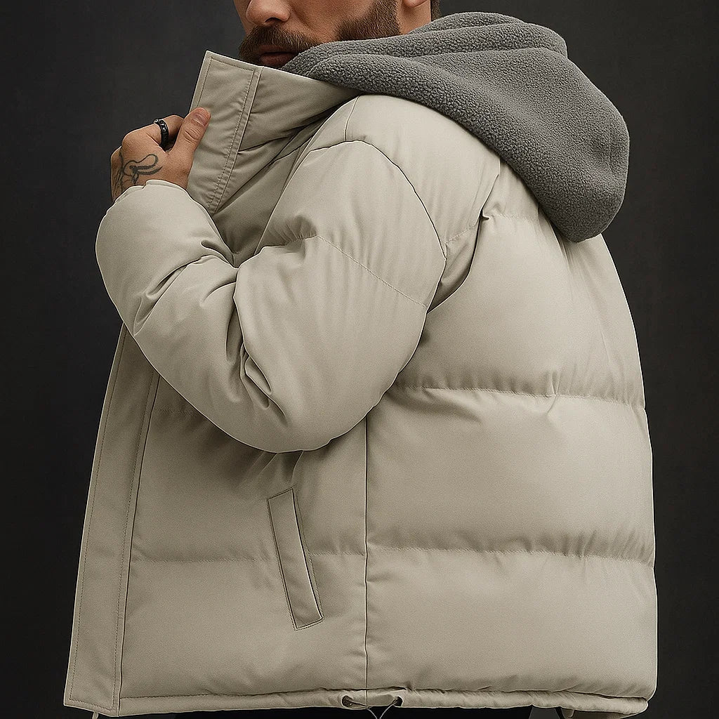 HUGO LAURENT | Insulated Quilted Winter Jacket