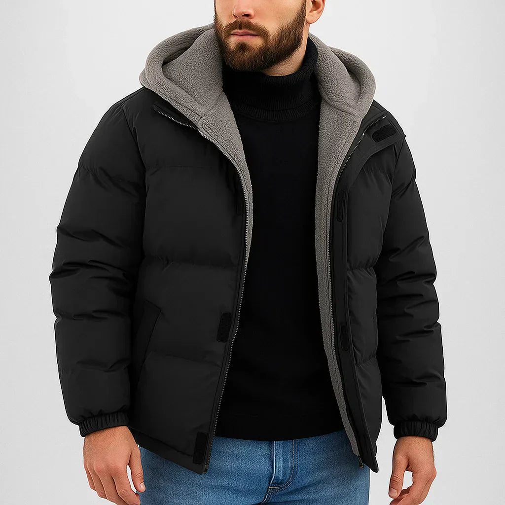 HUGO LAURENT | Insulated Quilted Winter Jacket