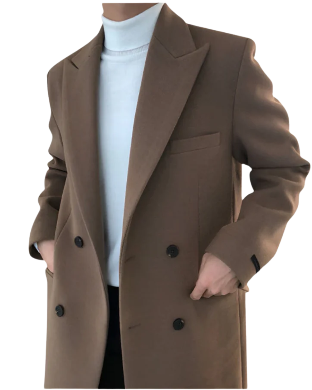 HUGO LAURENT | Breasted Wool Coat