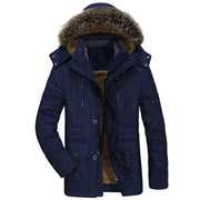 HUGO LAURENT™ | Cotton Hooded Winter Jacket