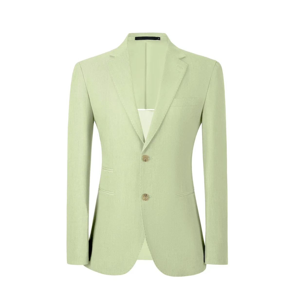 HUGO LAURENT™ | Men's Classic Light Green 2-Piece Suit