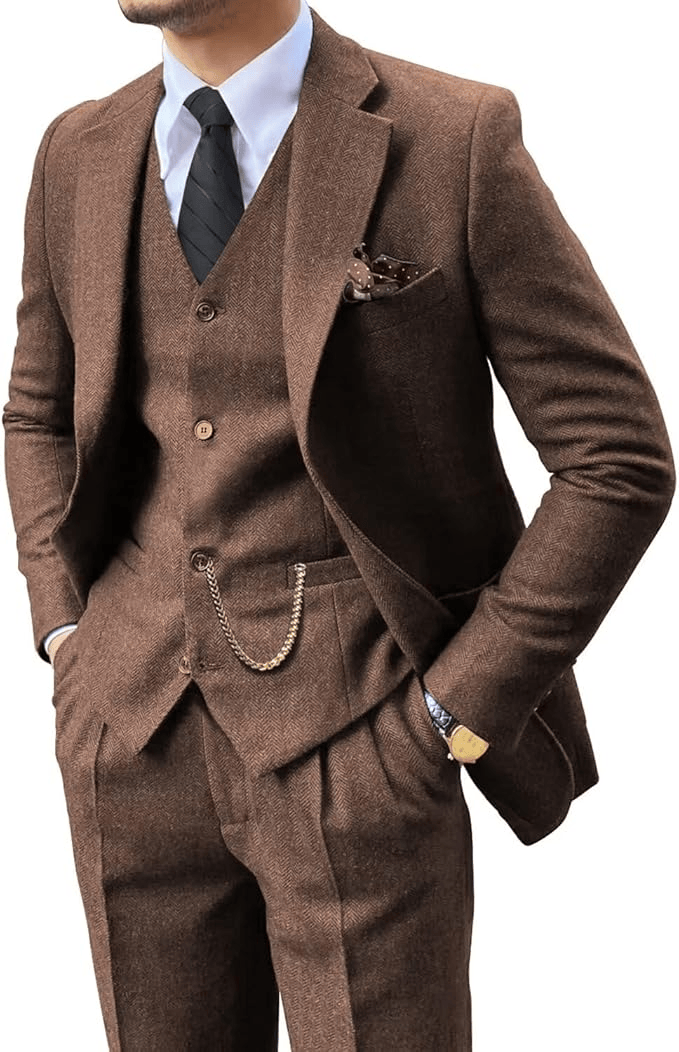 HUGO LAURENT | HERRINGBONE SUIT