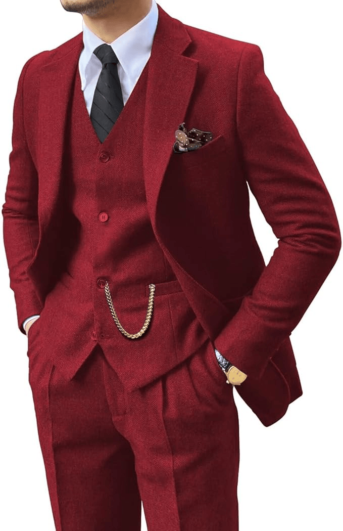 HUGO LAURENT | HERRINGBONE SUIT