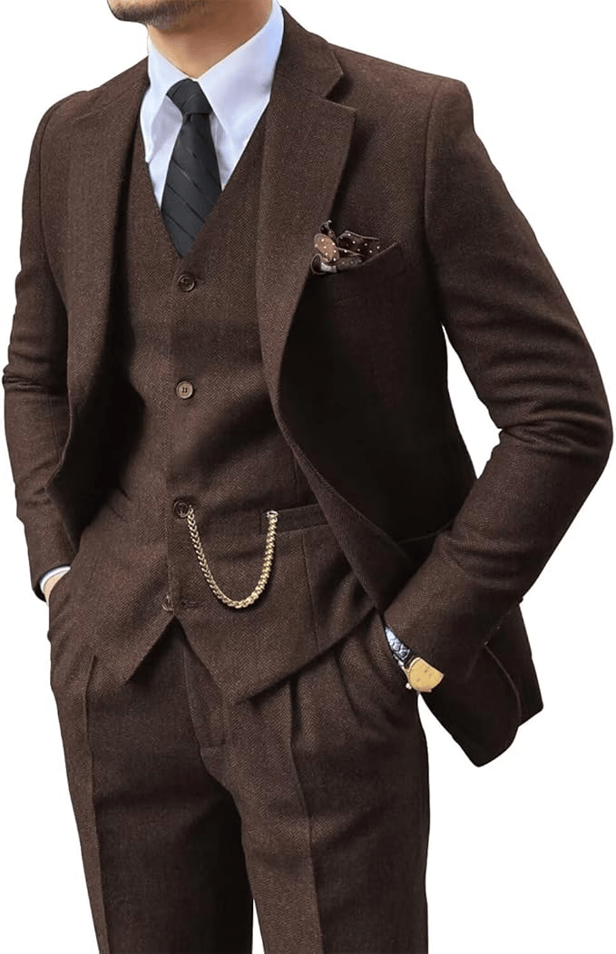 HUGO LAURENT | HERRINGBONE SUIT
