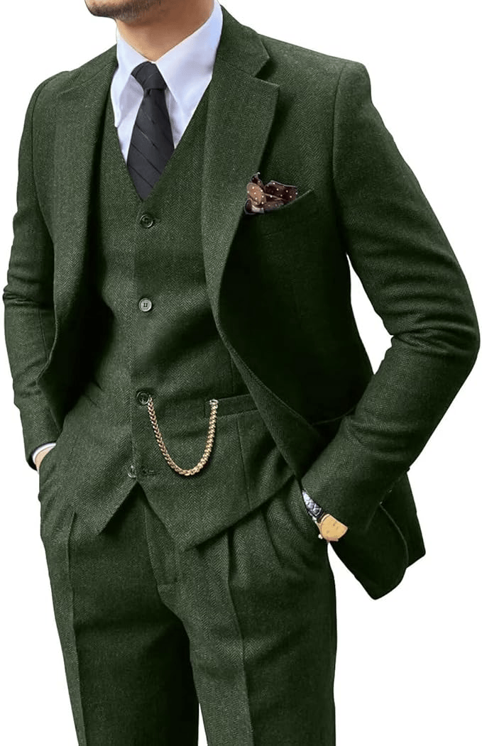 HUGO LAURENT | HERRINGBONE SUIT