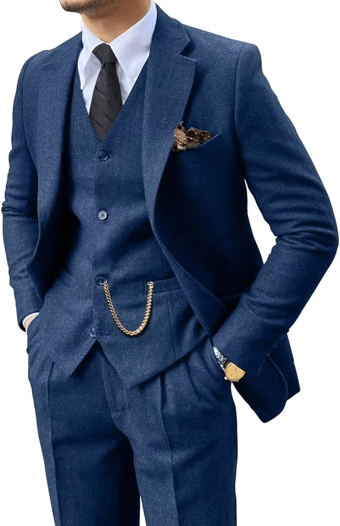 HUGO LAURENT | HERRINGBONE SUIT