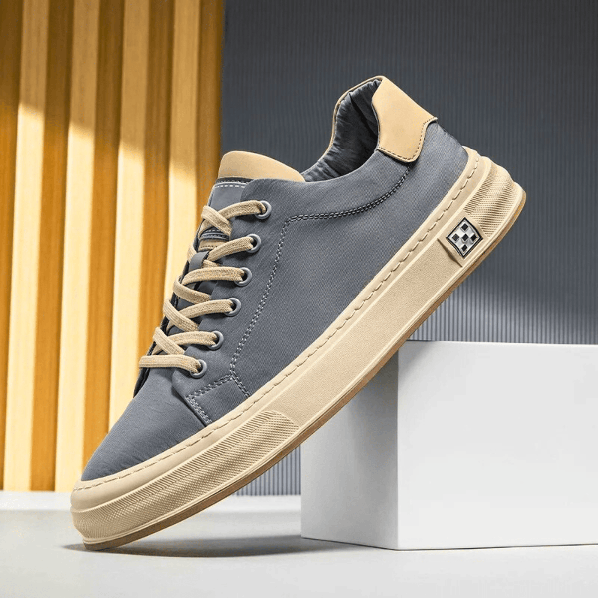 HUGO LAURENT | CASUAL SNEAKERS IN FABRIC FOR MEN