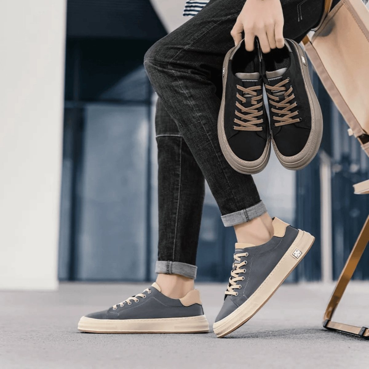 HUGO LAURENT | CASUAL SNEAKERS IN FABRIC FOR MEN