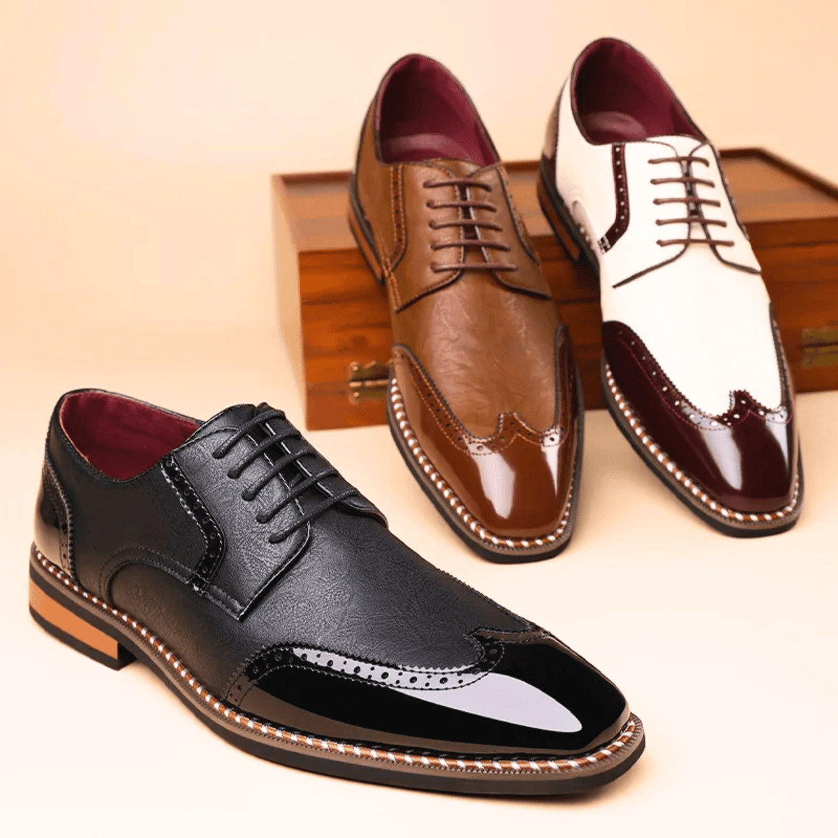 HUGO LAURENT | BICOLORED SHOES