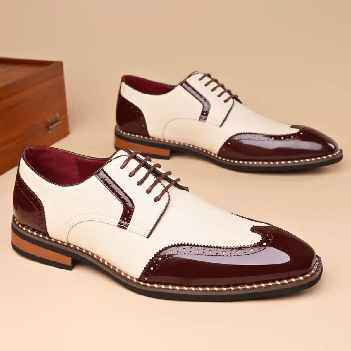 HUGO LAURENT | BICOLORED SHOES
