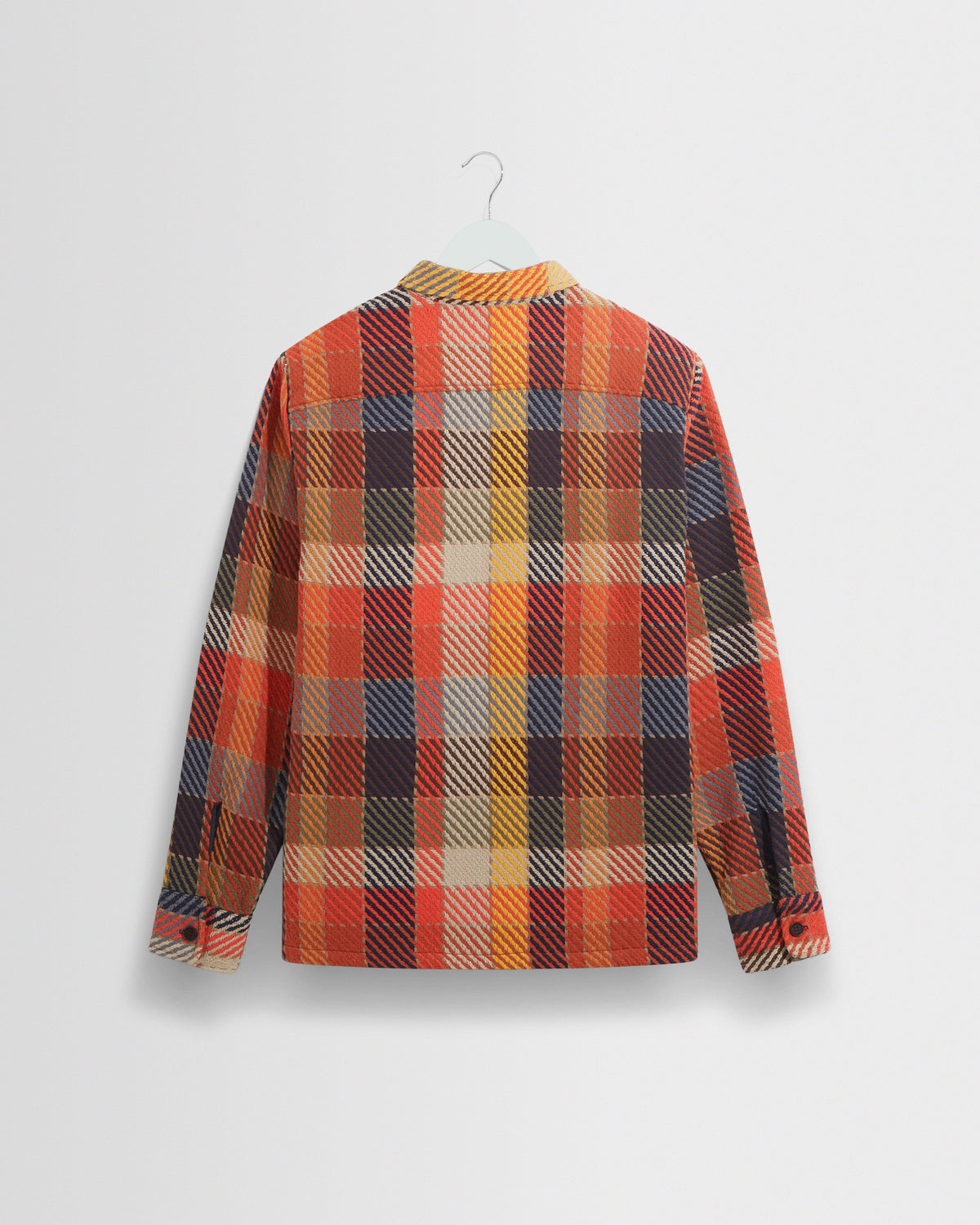 HUGO LAURENT™ | Whiting - Orange Pike Check Overshirt