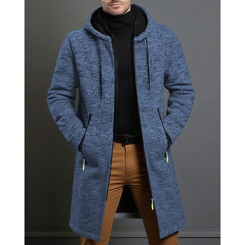 HUGO LAURENT™ | Hooded Longline Coat